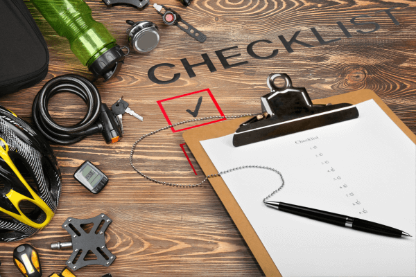 Checklist de equipamentos para uma prova de 1000 km ou mais